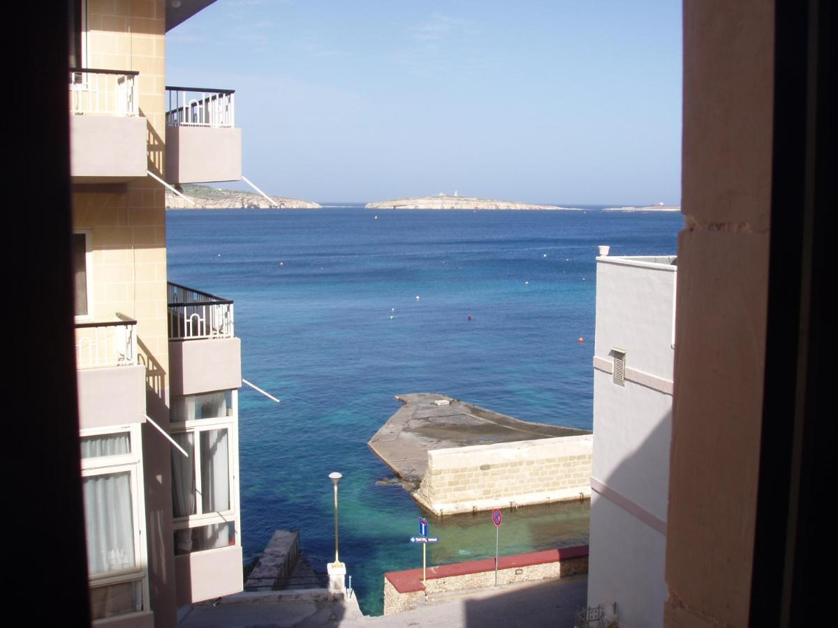 Ferienwohnung The Sea Across The Road - Flat 4 St. Paul's Bay Exterior foto